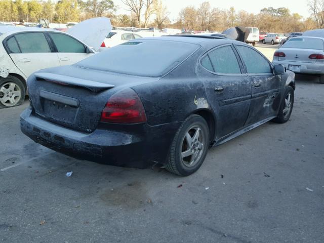 2G2WS522841276957 - 2004 PONTIAC GRAND PRIX BLACK photo 4