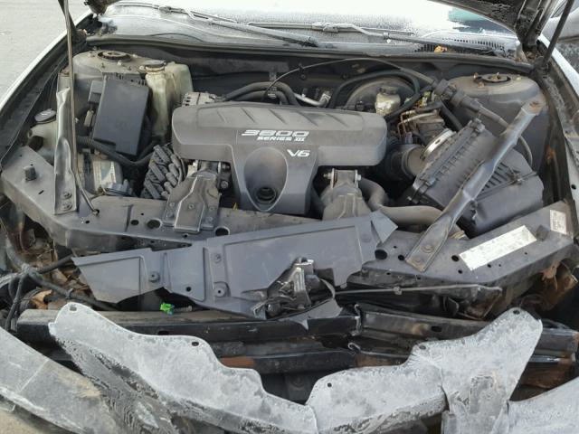 2G2WS522841276957 - 2004 PONTIAC GRAND PRIX BLACK photo 7