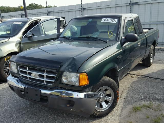 1FTYR14V03TA06131 - 2003 FORD RANGER SUP GREEN photo 2