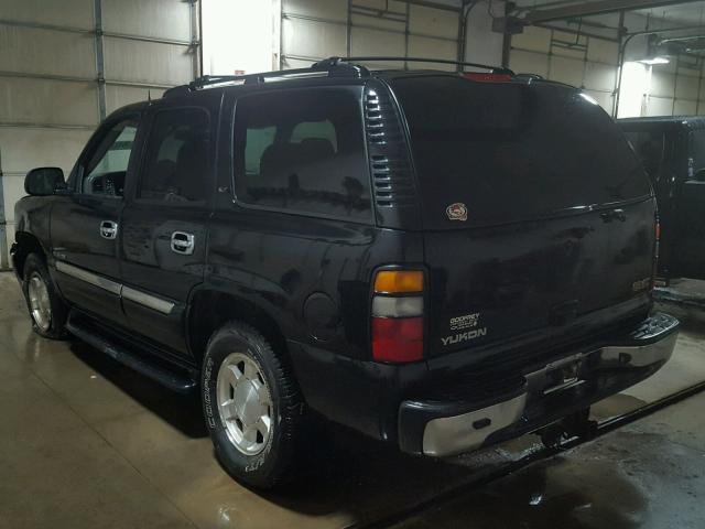 1GKEK13T45J115671 - 2005 GMC YUKON BLACK photo 3