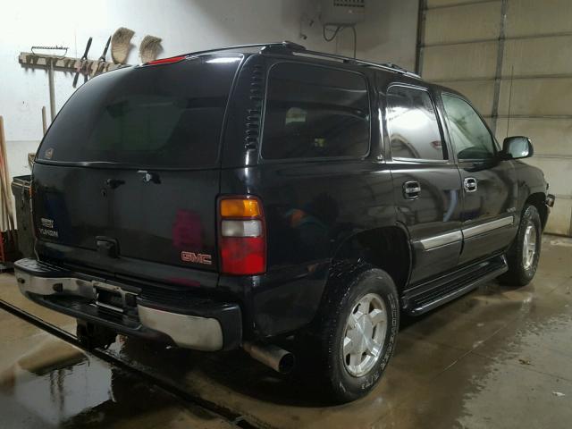 1GKEK13T45J115671 - 2005 GMC YUKON BLACK photo 4