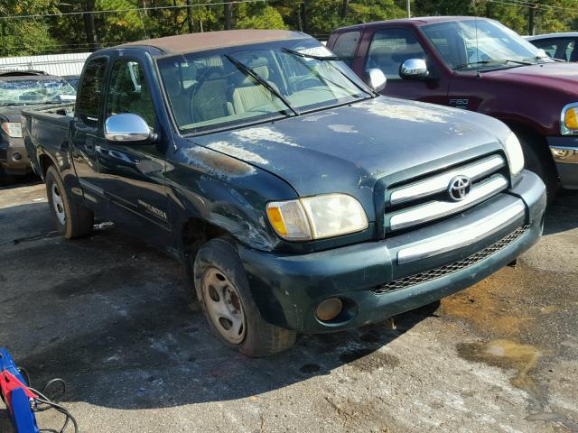 5TBRT34173S383870 - 2003 TOYOTA TUNDRA ACC GREEN photo 1