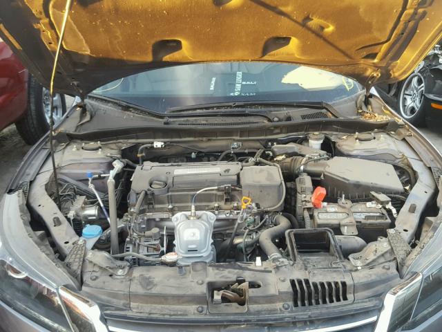 1HGCR2F31FA246768 - 2015 HONDA ACCORD LX CHARCOAL photo 7