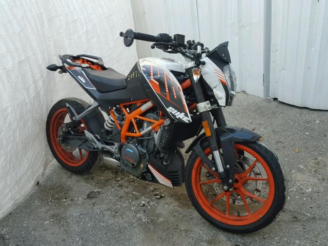 MD2JGJ40XGC279542 - 2016 KTM RC 390 TWO TONE photo 1