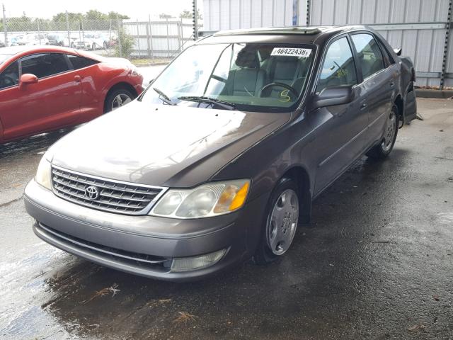 4T1BF28B03U309985 - 2003 TOYOTA AVALON XL GRAY photo 2