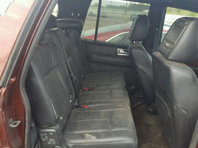 5LMJJ3JT4FEJ00358 - 2015 LINCOLN NAVIGATOR BURGUNDY photo 6