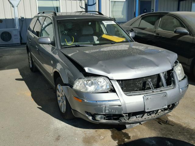 WVWVH63B63E146666 - 2003 VOLKSWAGEN PASSAT GRAY photo 1