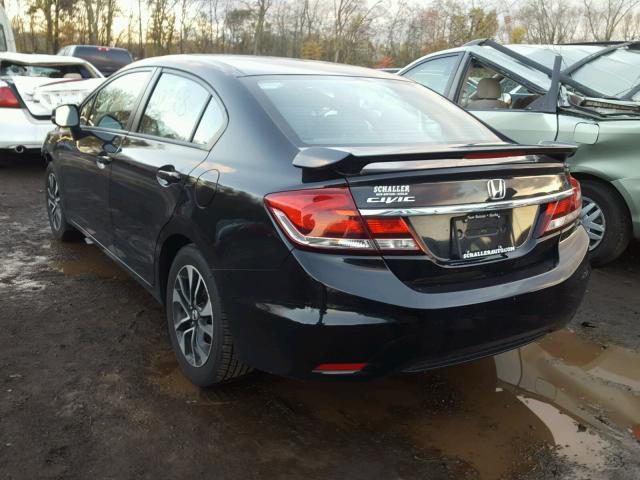 2HGFB2F88DH556010 - 2013 HONDA CIVIC EX 黑色 照片 3