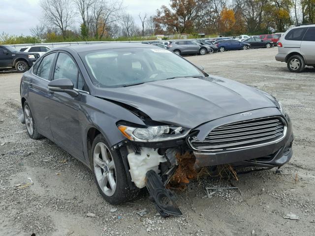 3FA6P0HD8GR148359 - 2016 FORD FUSION SE GRAY photo 1