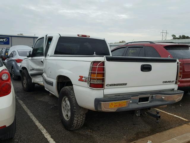 2GCEK19T0Y1153495 - 2000 CHEVROLET SILVERADO WHITE photo 3