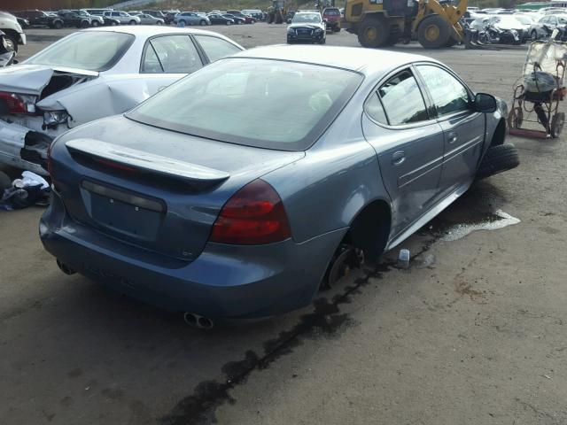 2G2WR554X61237122 - 2006 PONTIAC GRAND PRIX BLUE photo 4