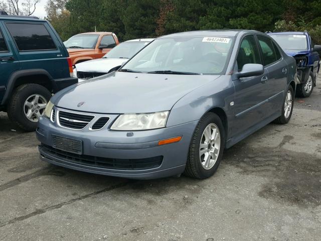 YS3FD46Y771012615 - 2007 SAAB 9-3 2.0T GRAY photo 2