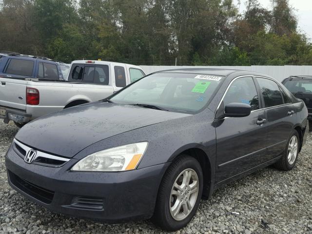 JHMCM563X7C010252 - 2007 HONDA ACCORD GRAY photo 2