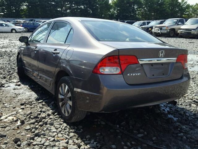 2HGFA1F91AH523173 - 2010 HONDA CIVIC EXL Boz foto 3