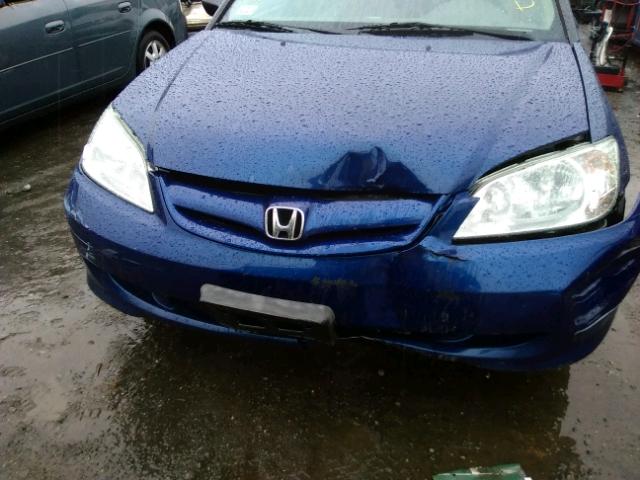 2HGES16384H617415 - 2004 HONDA CIVIC DX V BLUE photo 9