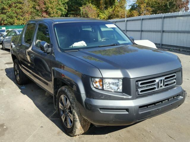 2HJYK16437H552669 - 2007 HONDA RIDGELINE GREEN photo 1