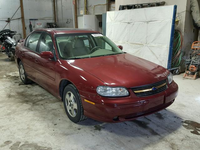 1G1NE52J13M570508 - 2003 CHEVROLET MALIBU LS RED photo 1