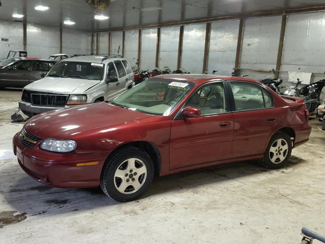 1G1NE52J13M570508 - 2003 CHEVROLET MALIBU LS RED photo 9