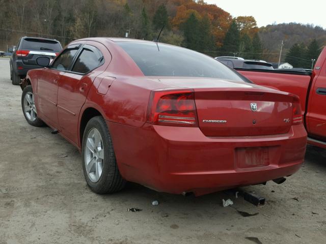 2B3KA53H18H185446 - 2008 DODGE CHARGER R/ RED photo 3