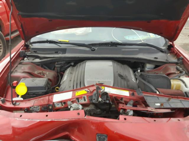 2B3KA53H18H185446 - 2008 DODGE CHARGER R/ RED photo 7