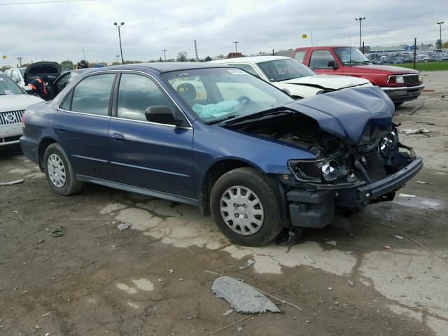 1HGCF866X2A038064 - 2002 HONDA ACCORD BLUE photo 1