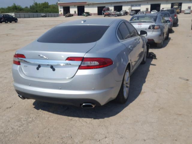 SAJWA0GB7ALR74672 - 2010 JAGUAR XF PREMIUM GRAY photo 4