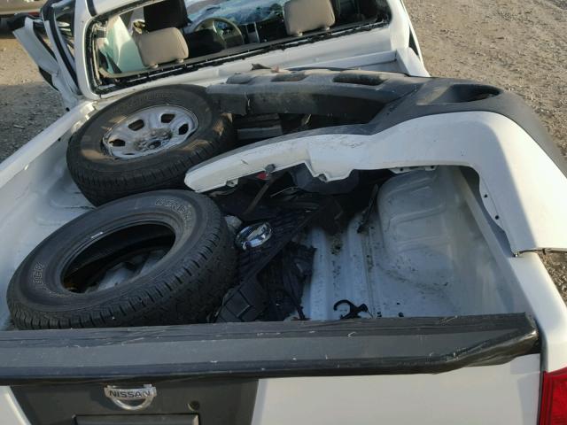 1N6BD0CT6GN729696 - 2016 NISSAN FRONTIER S WHITE photo 9