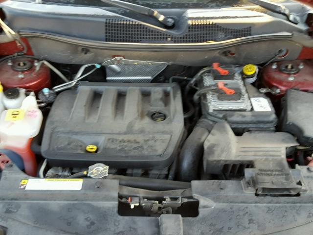 1J4NT1FB2BD195455 - 2011 JEEP COMPASS SP წითელი ფოტო 7