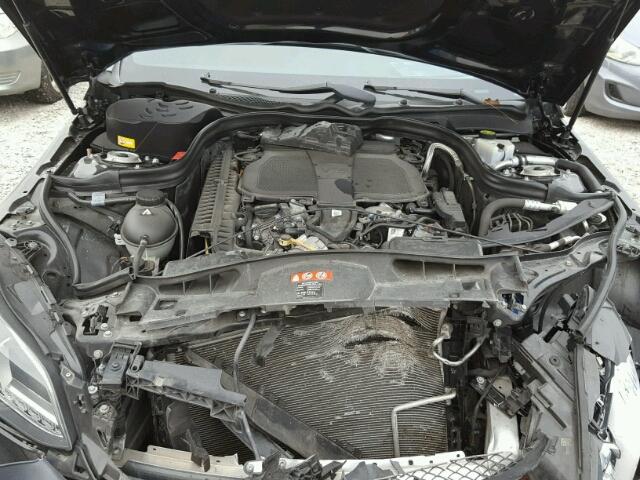 WDDHF5KB3EA849236 - 2014 MERCEDES-BENZ E 350 BLACK photo 7