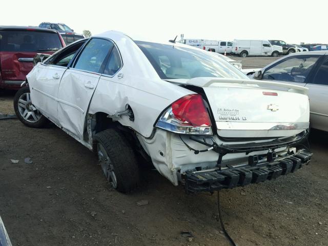 2G1WC581169305686 - 2006 CHEVROLET IMPALA LT WHITE photo 3