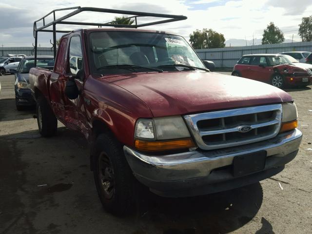 1FTYR14V0XPA96797 - 1999 FORD RANGER RED photo 1