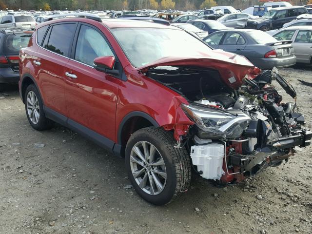 2T3DFREV4GW494278 - 2016 TOYOTA RAV4 LIMIT RED photo 1