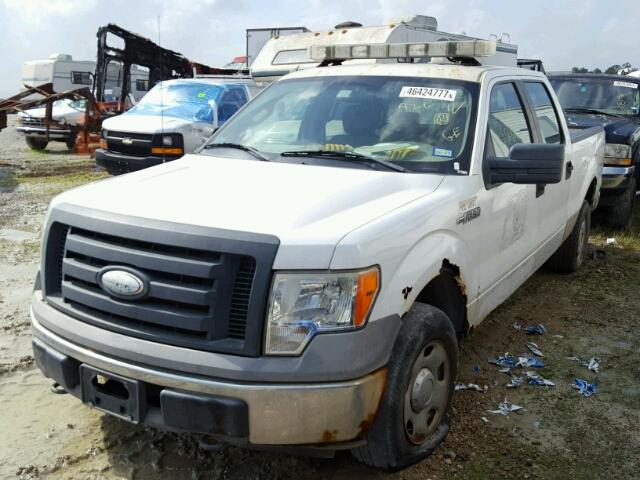 1FTRW14839FA64085 - 2009 FORD F150 SUPER WHITE photo 2