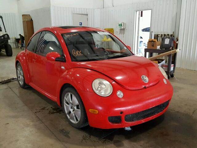 3VWFE21C03M422333 - 2003 VOLKSWAGEN NEW BEETLE წითელი ფოტო 1