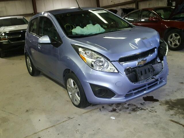 KL8CD6S98EC494199 - 2014 CHEVROLET SPARK 1LT PURPLE photo 1