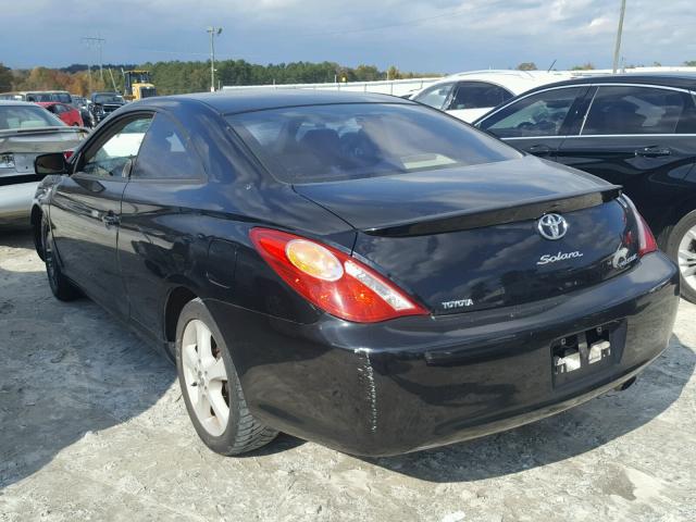 4T1CA30P84U022928 - 2004 TOYOTA CAMRY SOLA BLACK photo 3