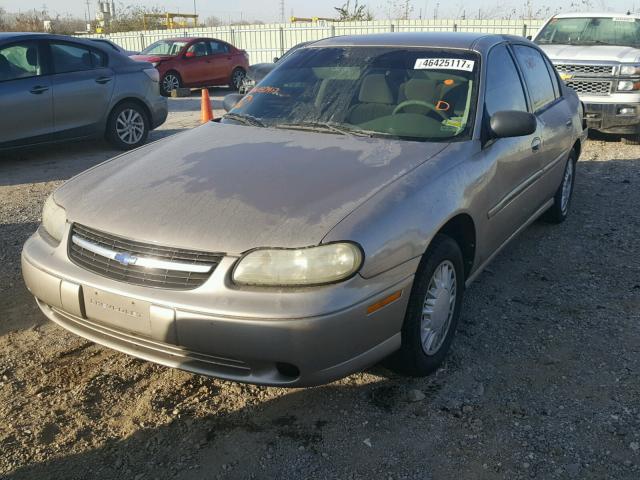 1G1ND52J0Y6180417 - 2000 CHEVROLET MALIBU GOLD photo 2