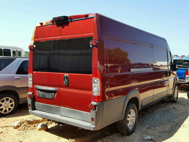 3C6URVJG6FE520498 - 2015 RAM PROMASTER 红色 照片 4