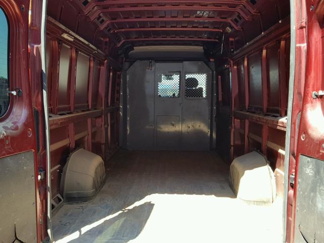 3C6URVJG6FE520498 - 2015 RAM PROMASTER 红色 照片 6