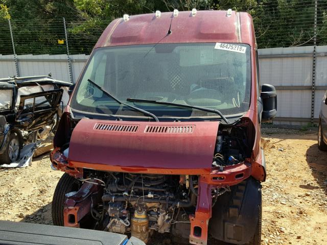 3C6URVJG6FE520498 - 2015 RAM PROMASTER 红色 照片 9