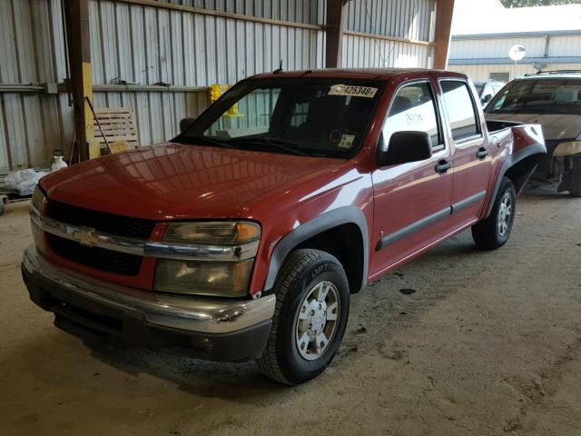 1GCCS339588224333 - 2008 CHEVROLET COLORADO L RED photo 2