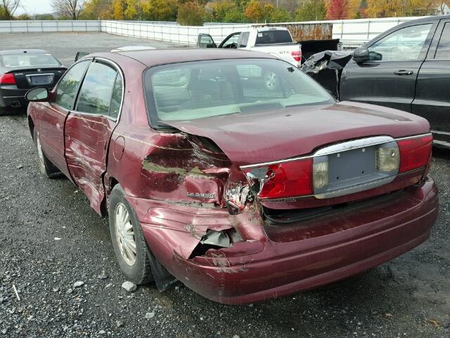 1G4HP54K82U268695 - 2002 BUICK LESABRE CU MAROON photo 3