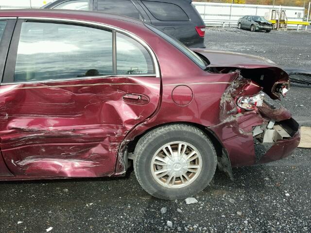 1G4HP54K82U268695 - 2002 BUICK LESABRE CU MAROON photo 9