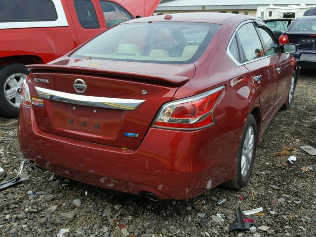 1N4AL3AP9EC268887 - 2014 NISSAN ALTIMA 2.5 RED photo 4