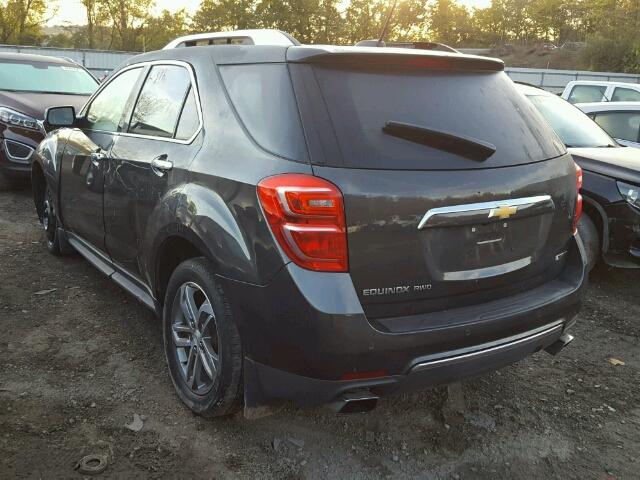 2GNFLGE3XH6270800 - 2017 CHEVROLET EQUINOX GRAY photo 3