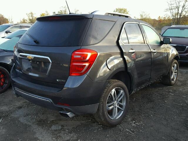 2GNFLGE3XH6270800 - 2017 CHEVROLET EQUINOX GRAY photo 4