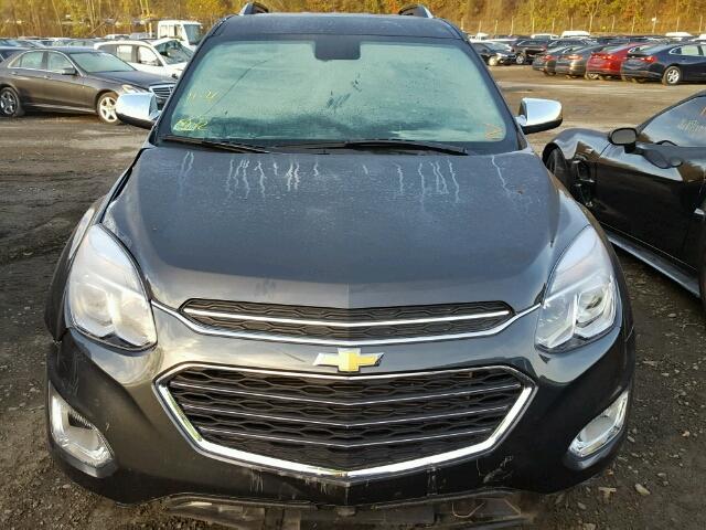 2GNFLGE3XH6270800 - 2017 CHEVROLET EQUINOX GRAY photo 9