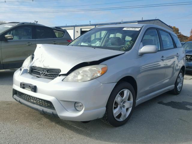 2T1KR30E08C694525 - 2008 TOYOTA COROLLA MA SILVER photo 2