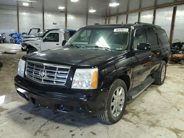 3GYFK66N26G150930 - 2006 CADILLAC ESCALADE E BLACK photo 2