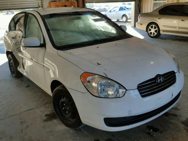 KMHCN4AC1AU492607 - 2010 HYUNDAI ACCENT GLS WHITE photo 1